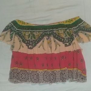 Summer cropped shirt